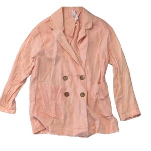 Amadi X Anthropologie Lightweight Blazer Jacket Size XS
